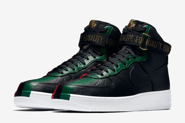 Nike Air Force 1 High BHM QS Nike release photo