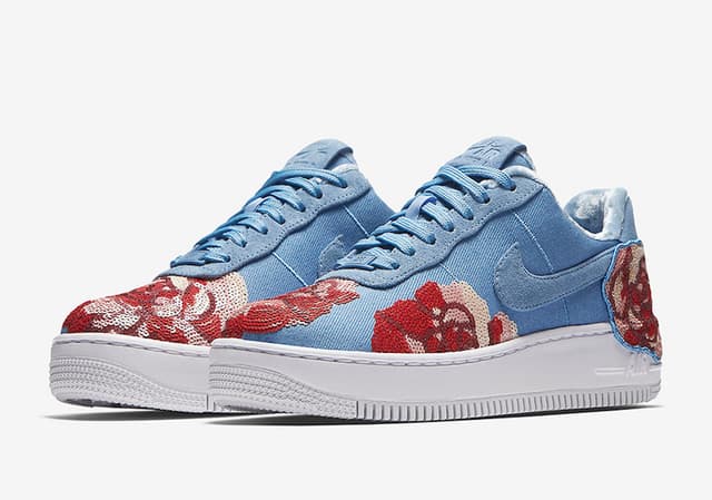 Nike Air Force 1 Low “Floral Sequin” Pack Nike release photo