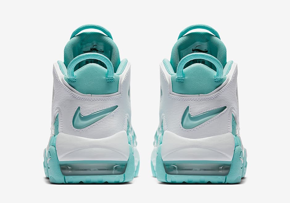 Nike Air More Uptempo GS “Island Green” release photo 4