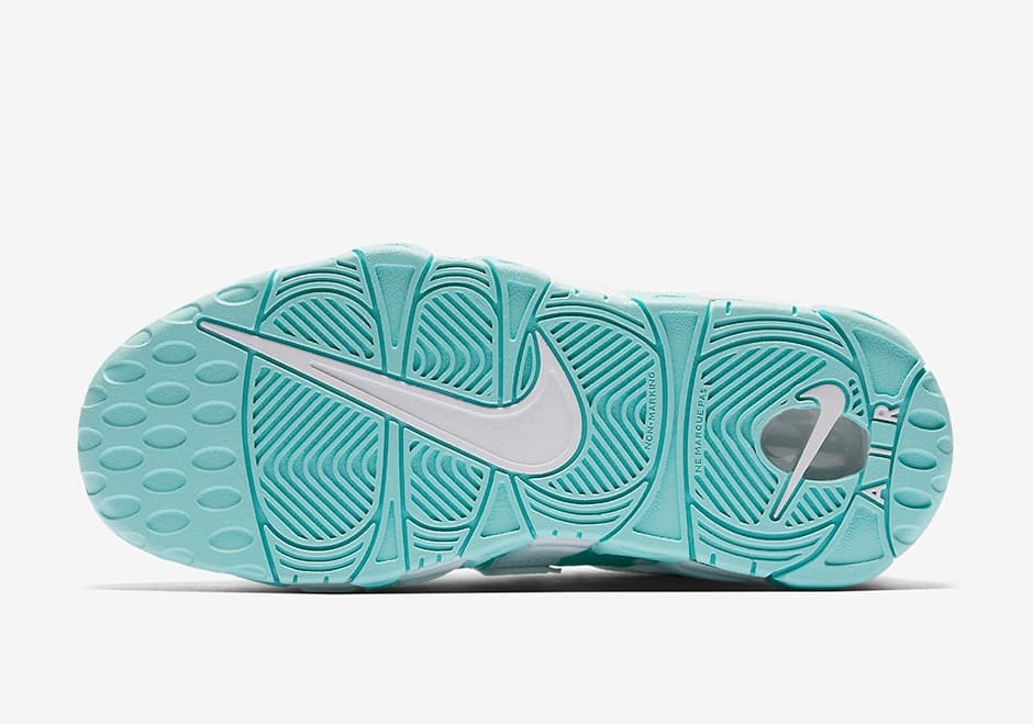Nike Air More Uptempo GS “Island Green” release photo 5