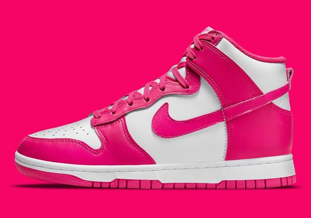 Nike Dunk High "Pink Prime" Nike release photo