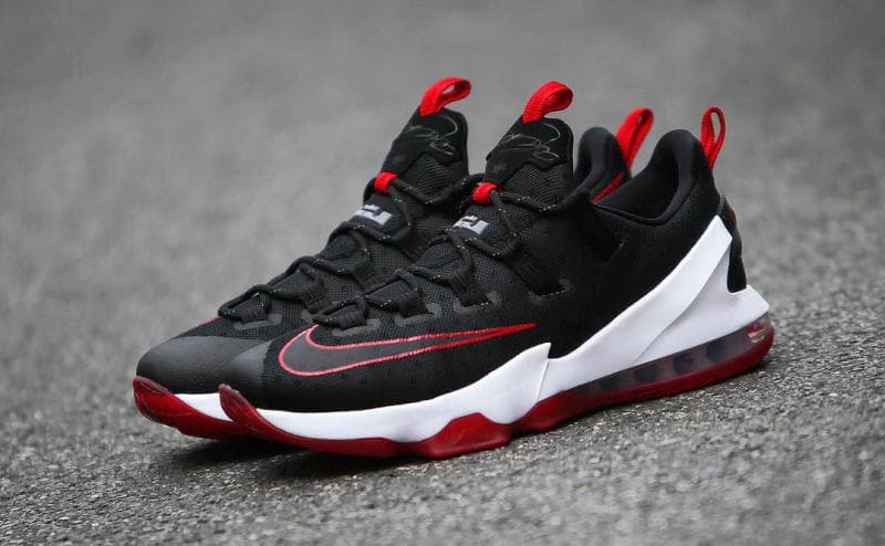 Nike LeBron 13 Low “Bred” release photo 1