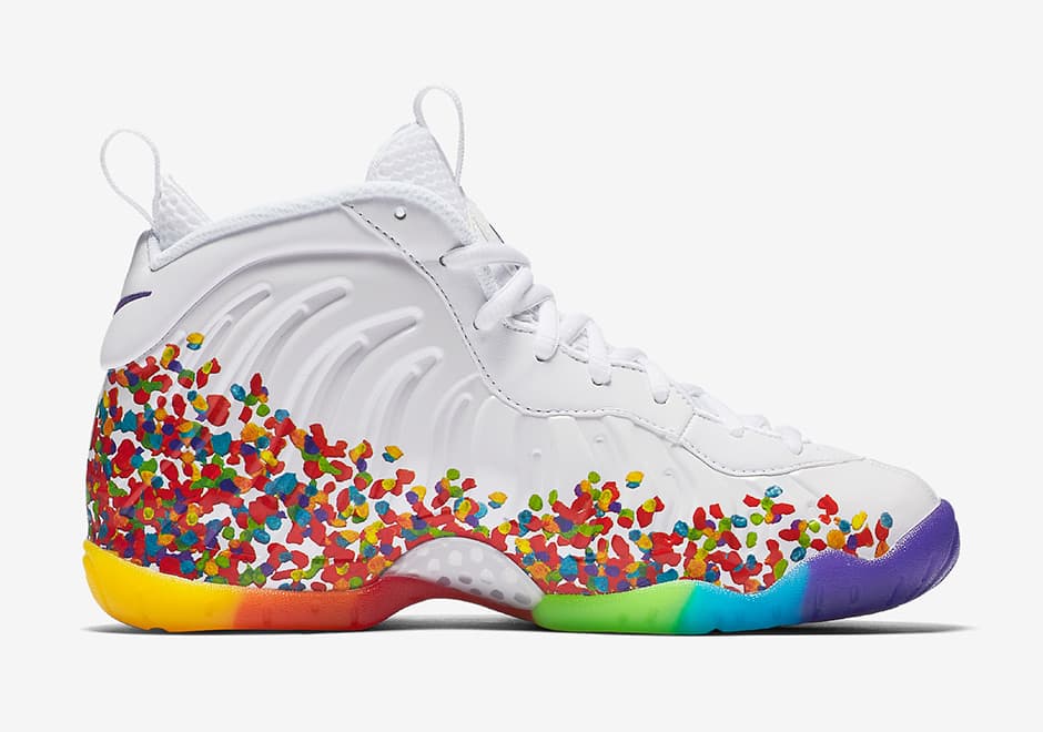 Nike Little Posite Pro “Fruity Pebbles” release photo 3