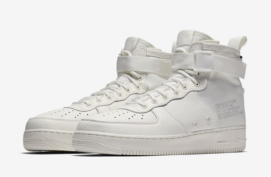 Nike SF-AF1 Mid “Triple Ivory” release photo 1