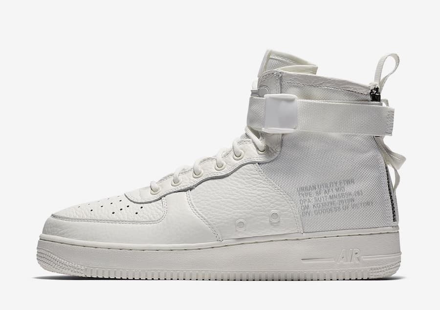 Nike SF-AF1 Mid “Triple Ivory” release photo 2