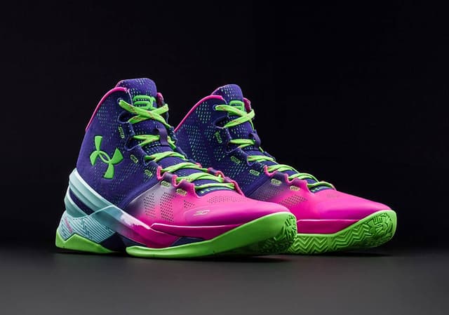 Under Armour Curry 2 “Northern Lights” release photo