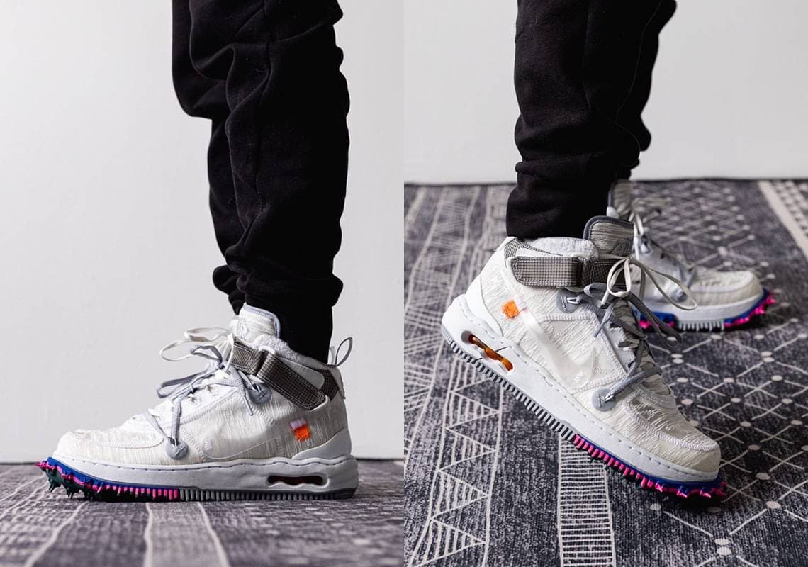 Off-White x Nike Air Force 1 Mid release photo 2