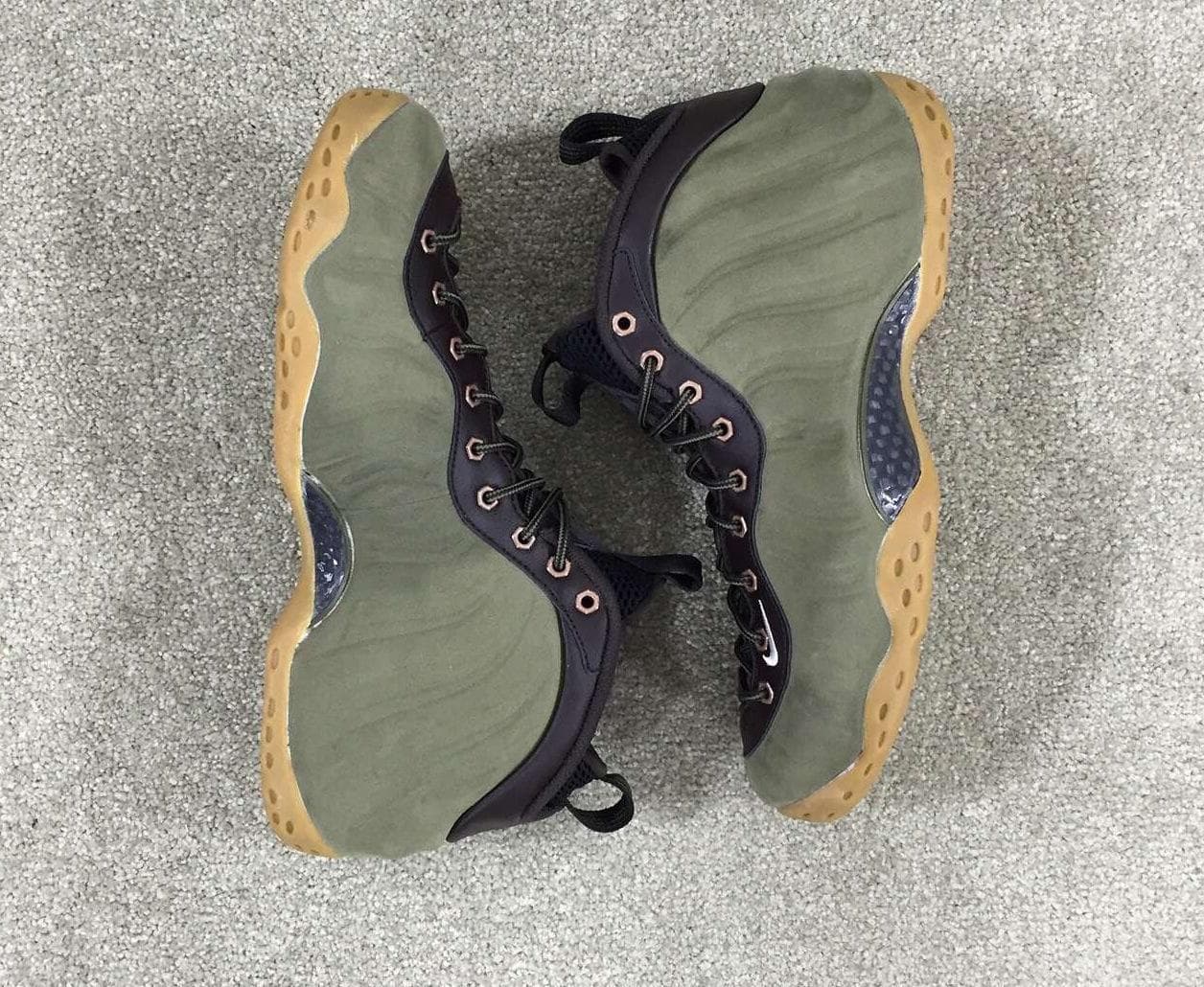 Nike Air Foamposite One PRM “Olive” release photo 6