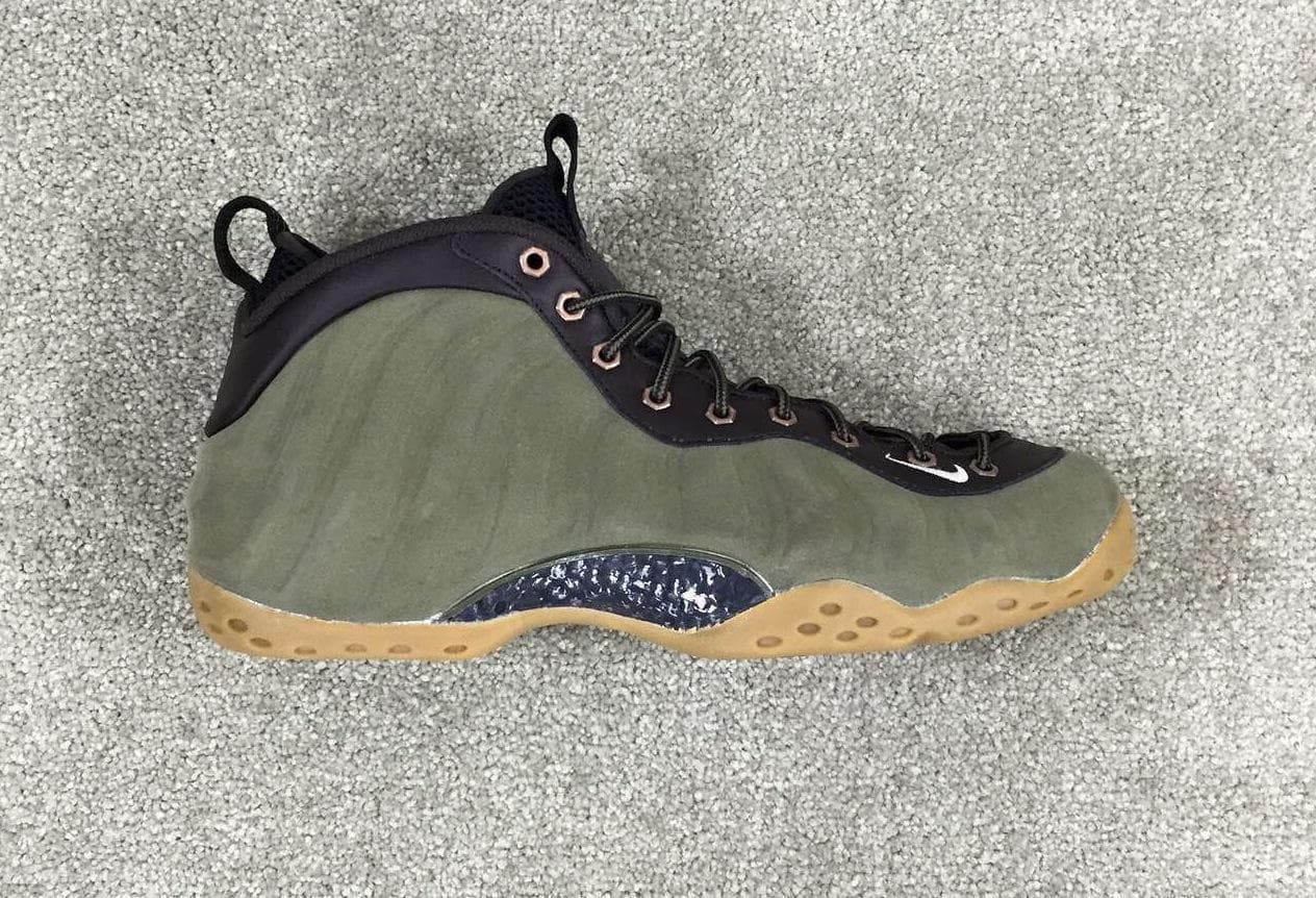 Nike Air Foamposite One PRM “Olive” release photo 3