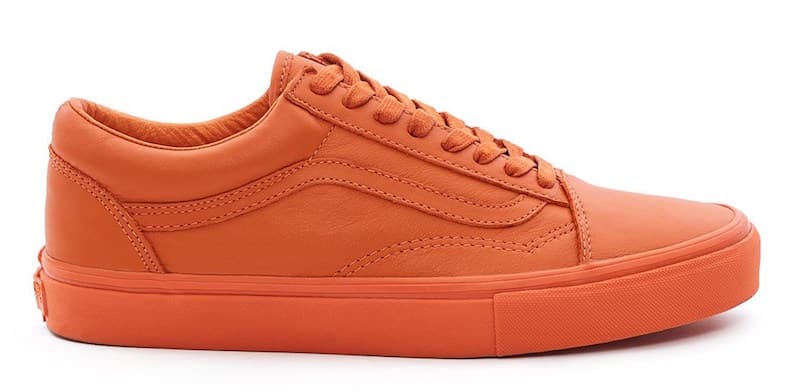 Opening Ceremony x Vans Leather Mono Pack release photo