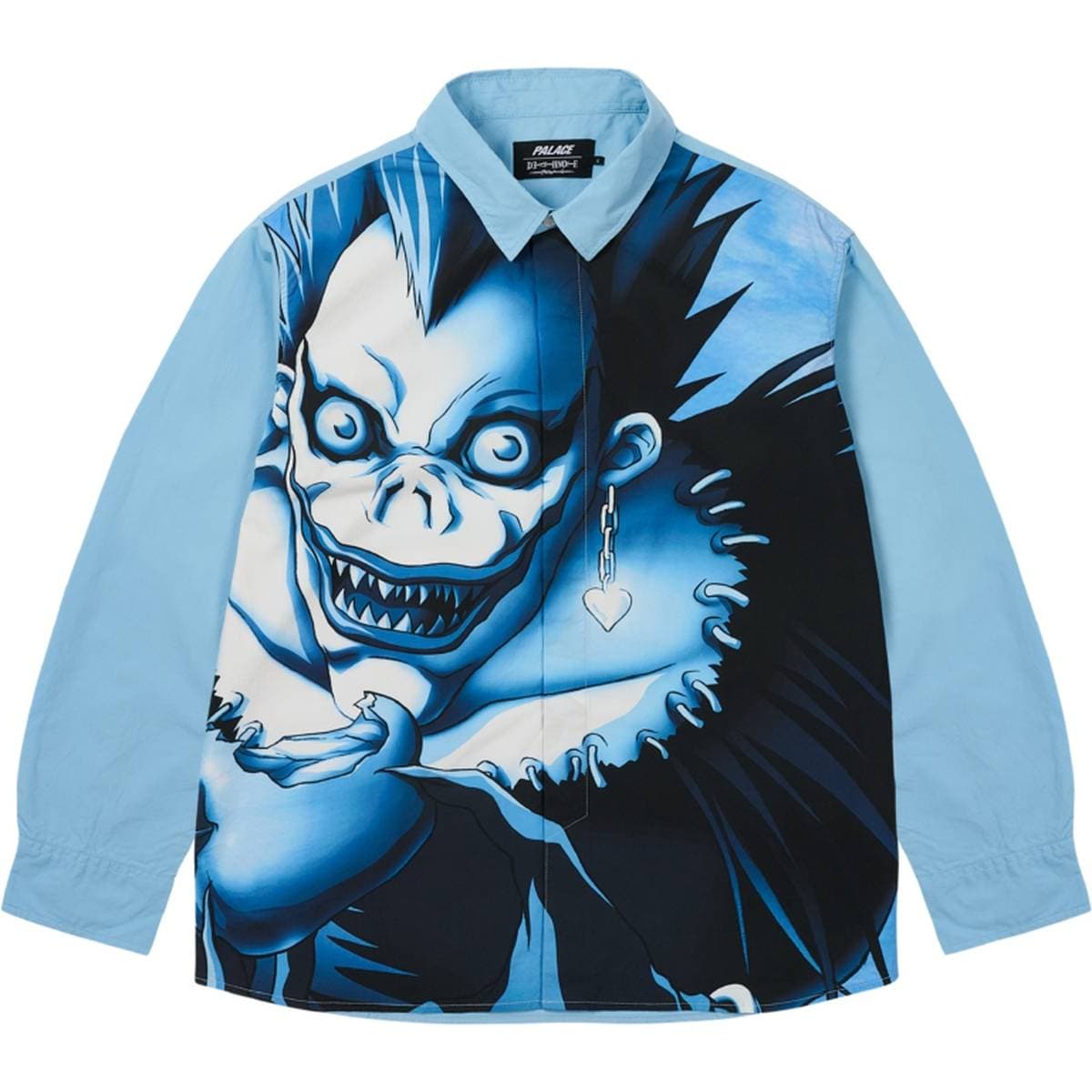 Palace Death Note Shirt Blue release photo 1