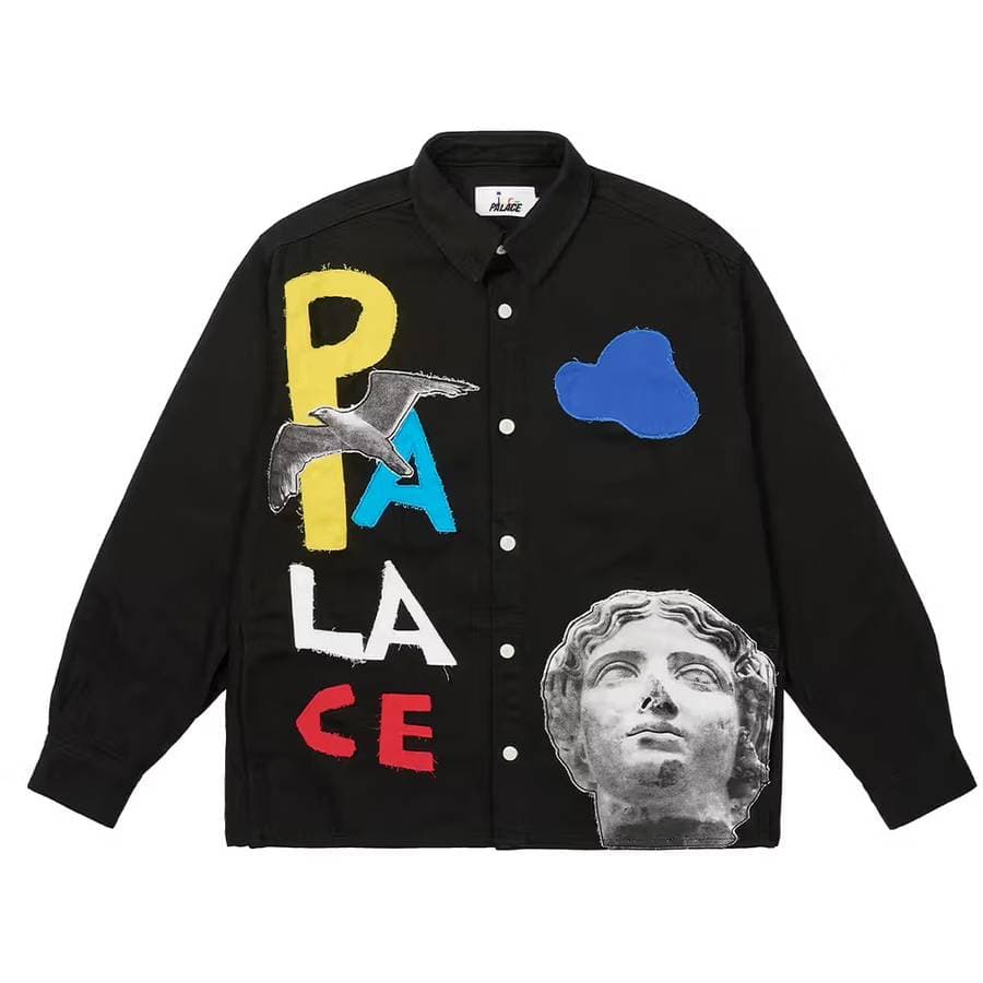 Palace Jcc+ Denim Work Jacket Black release photo 1