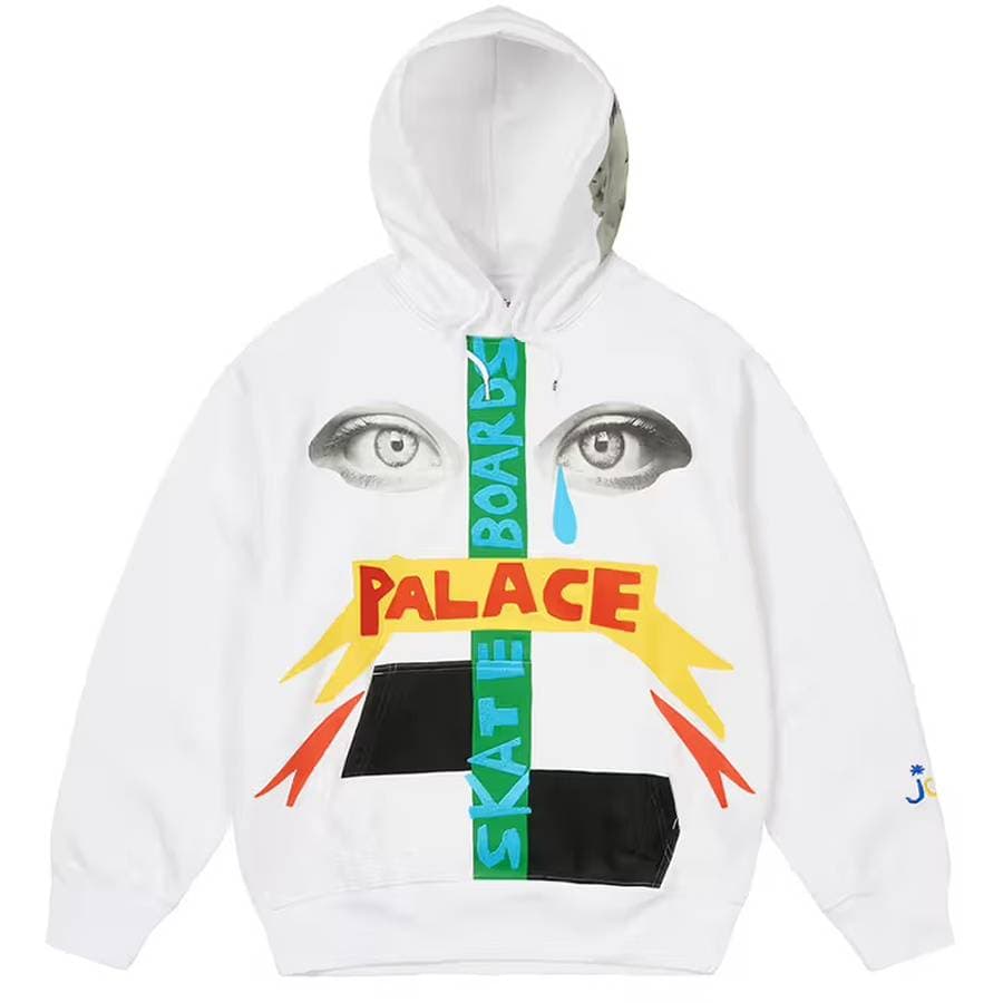 Palace Jcc+ Hood White release photo 1