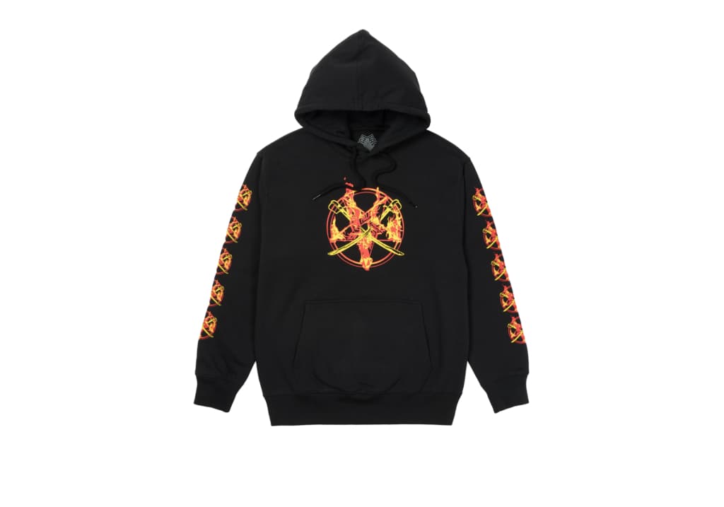 PALACE FLAMED HOOD release photo 2
