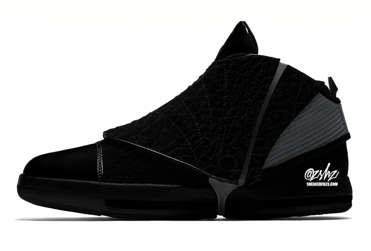 Air Jordan 16 “Black Pack” release photo 2