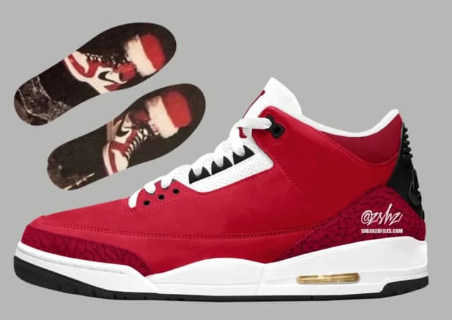 Air Jordan 3 “Santa” Jordan release photo