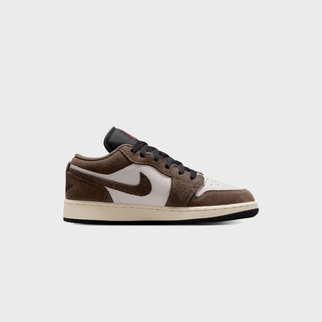 Jordan GS Air Jordan 1 Low - Palomino / Phantom / Sail / Black Jordan release photo