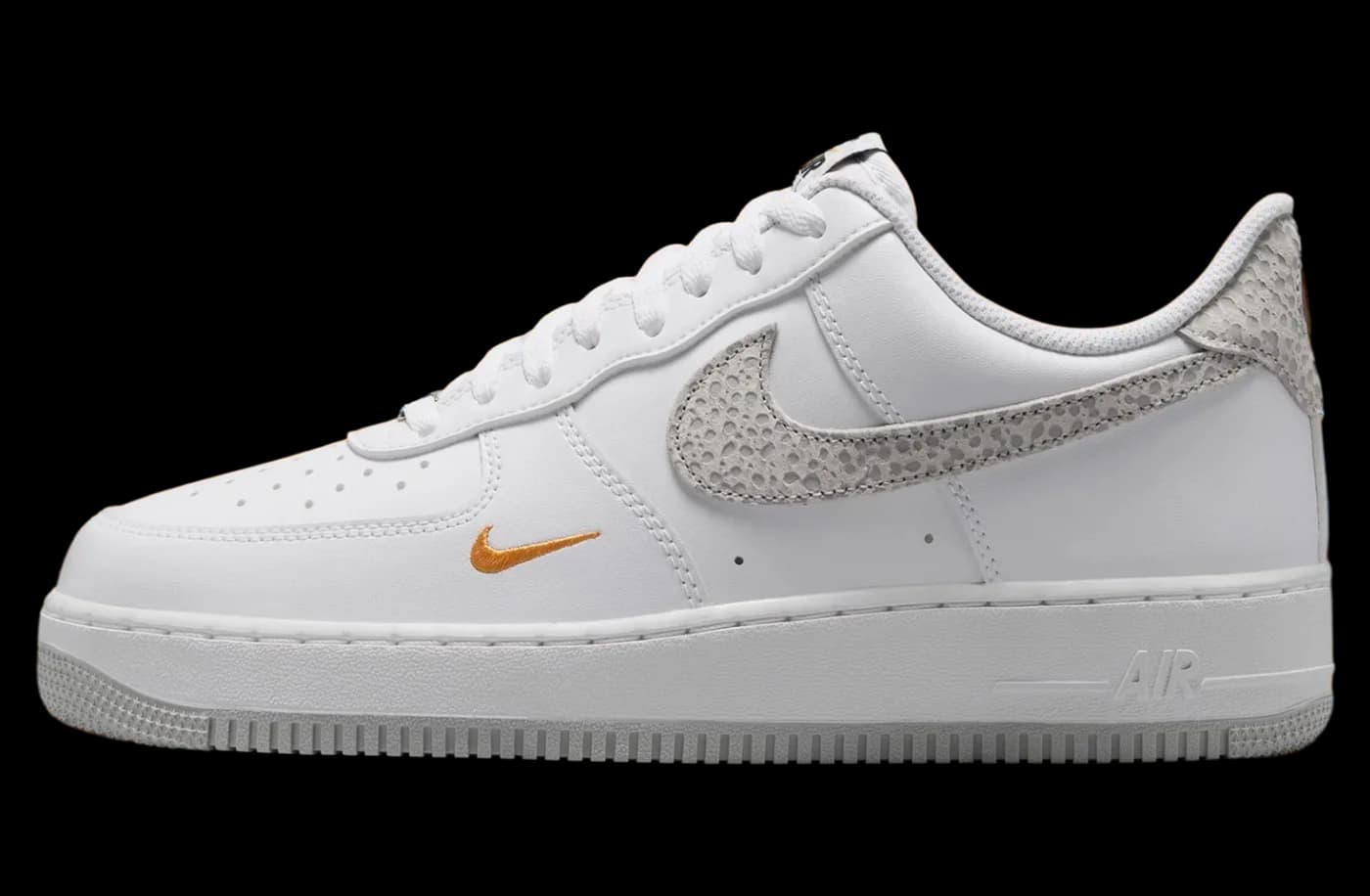 Nike Air Force 1 Low Safari Black / Tough Red release photo 4