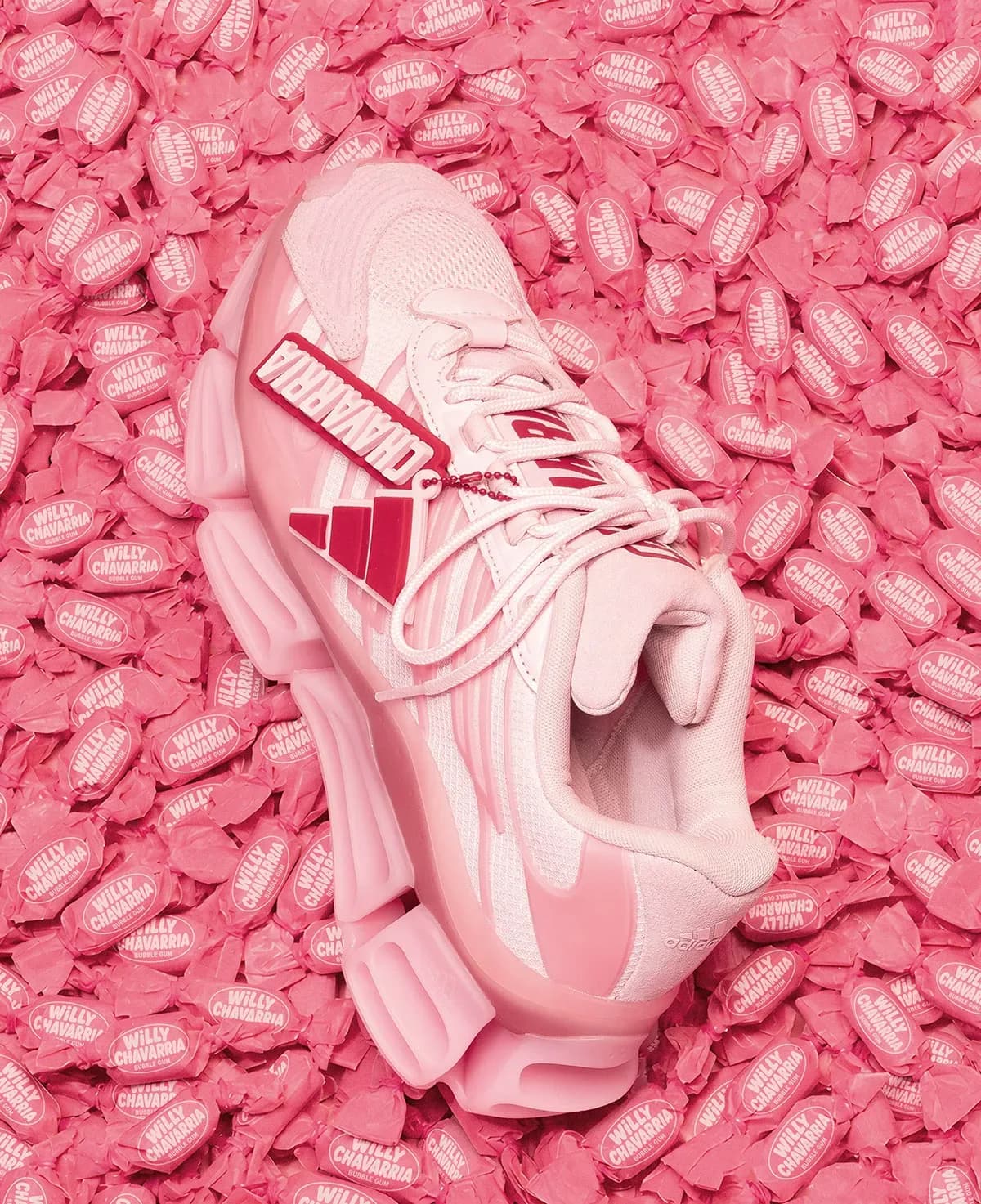 Willy Chavarria x adidas Megaride AG “Pink” release photo 2