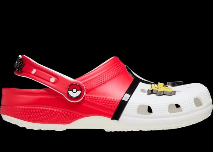 Crocs Classic Clog Pokémon Poké Ball release photo 1