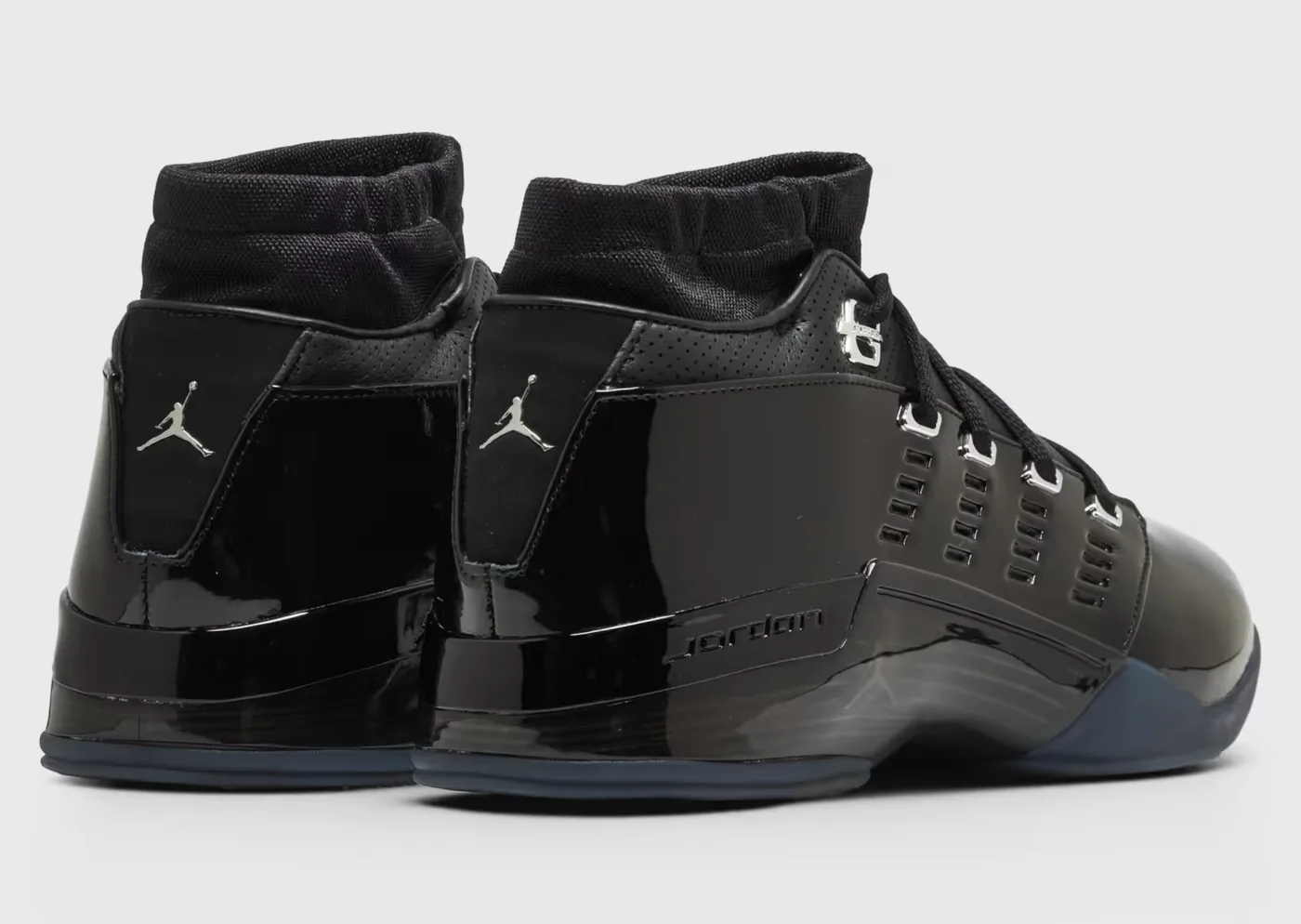 Air Jordan 17 Low SP Black Patent release photo 2
