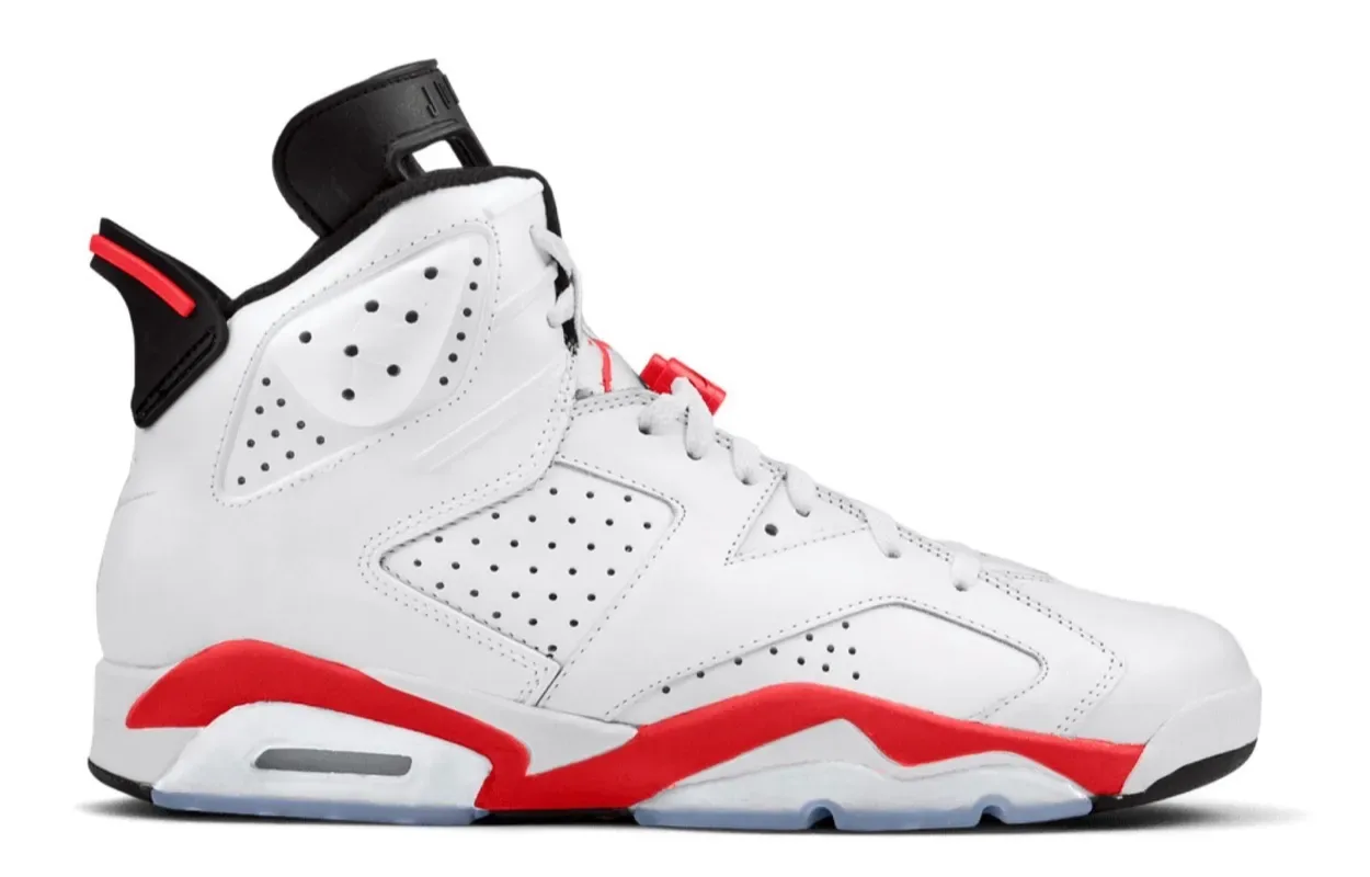 Air Jordan 6 OG “White Infrared” release photo 2