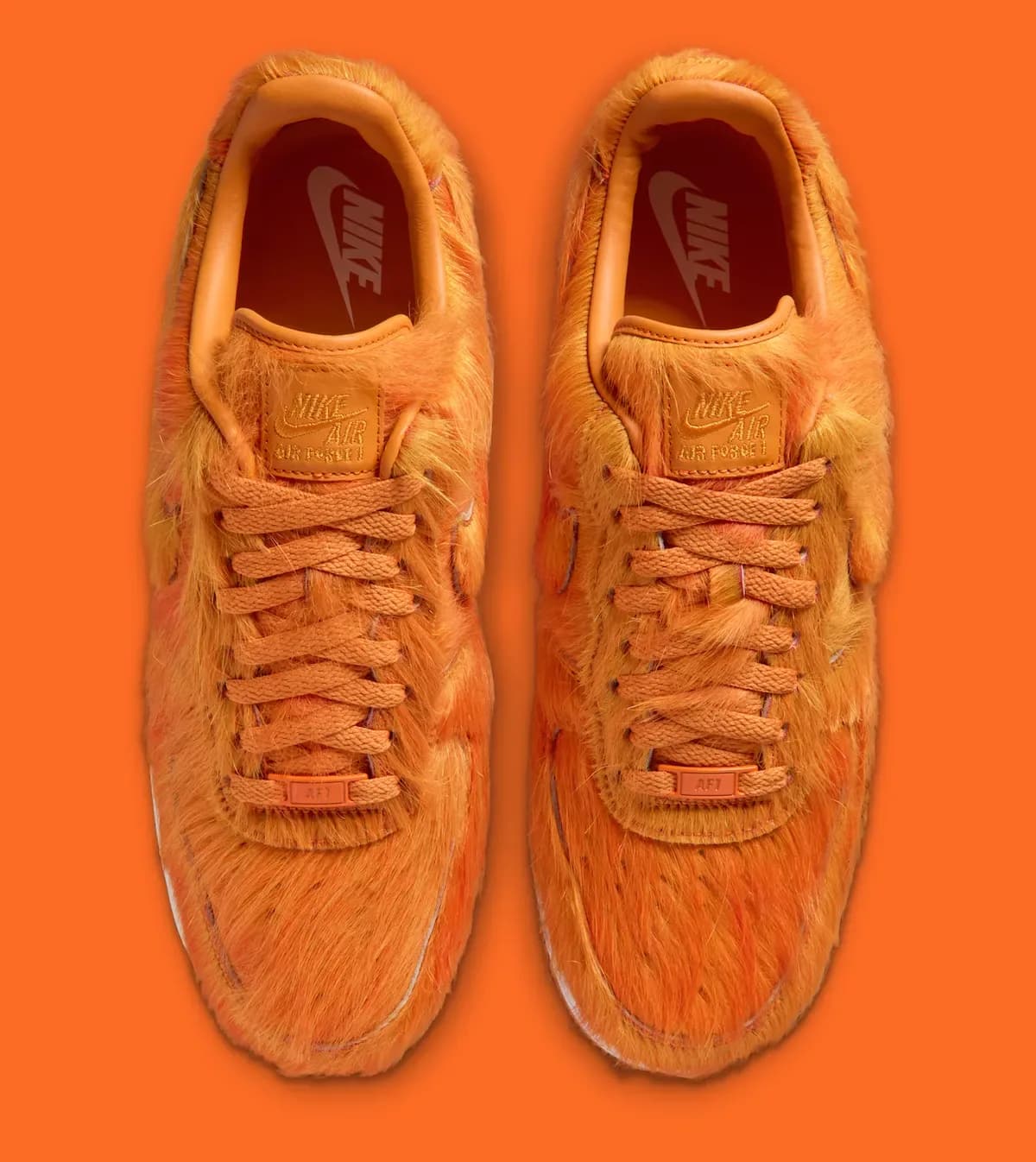 Nike Air Force 1 Low “Orange Pony Hair” release photo 5