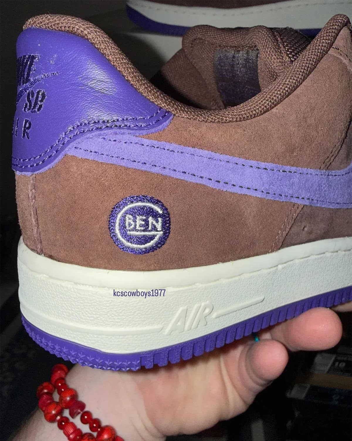 Ben-G x Nike SB Air Force 1 Low release photo 4