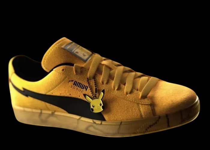 Puma Suede Pokémon Pikachu release photo 2