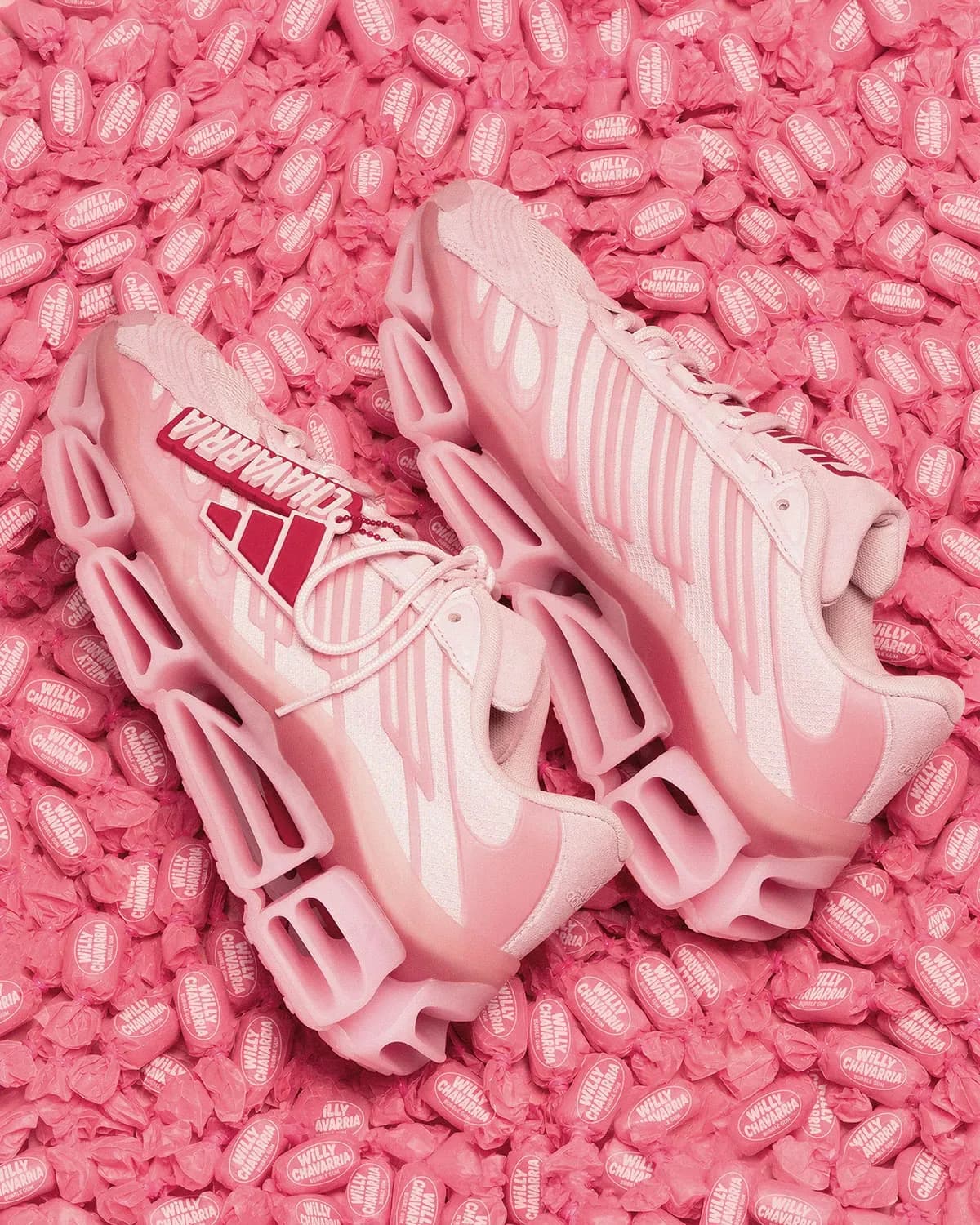 Willy Chavarria x adidas Megaride AG “Pink” release photo 1