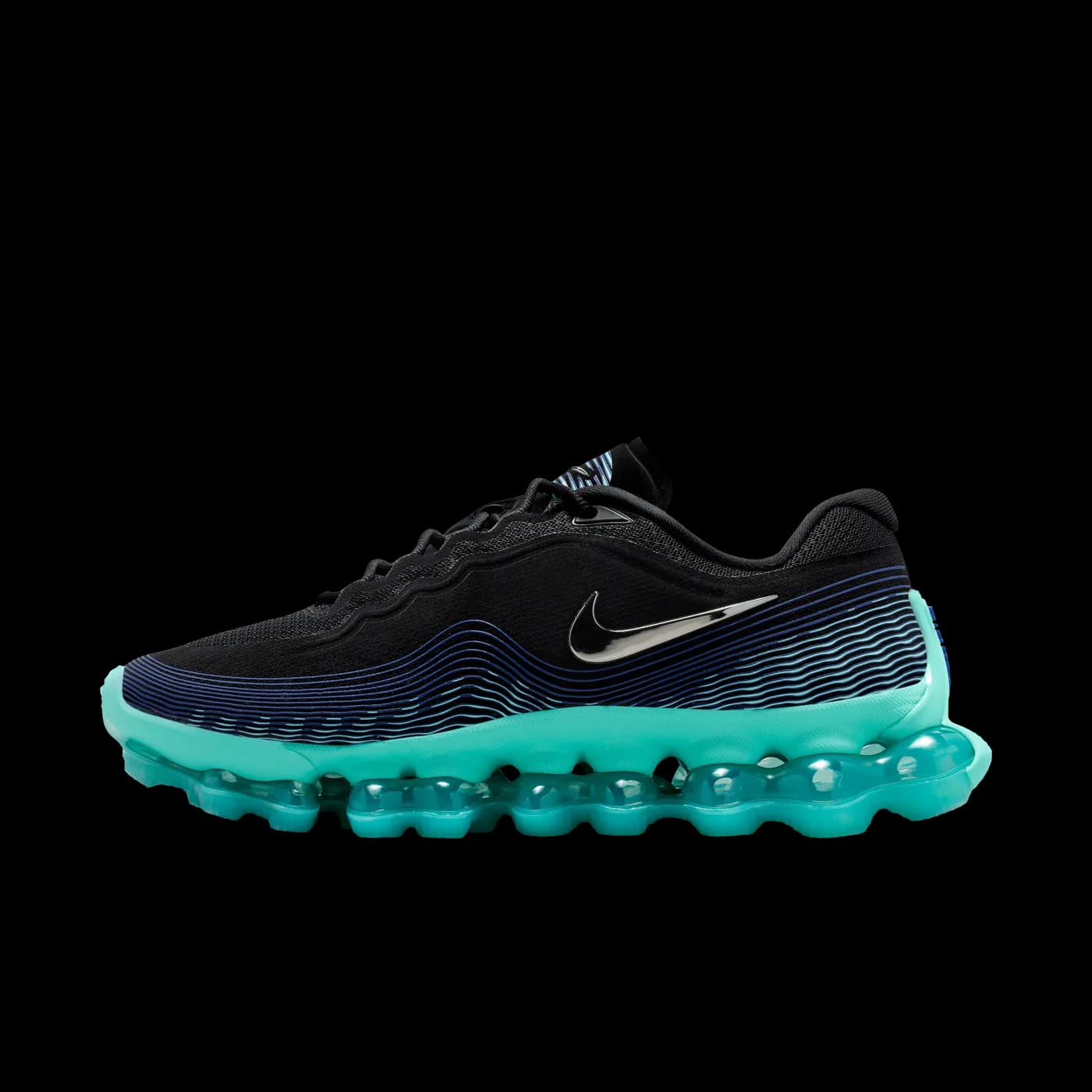 Nike Air Liquid Max Black Aurora Green release photo 2