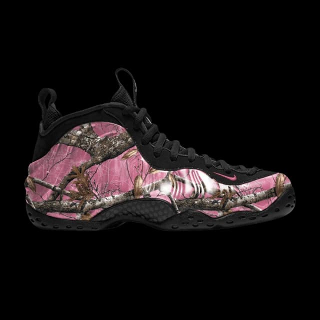 Nike Air Foamposite One Premium 'Pink Realtree' Nike release photo