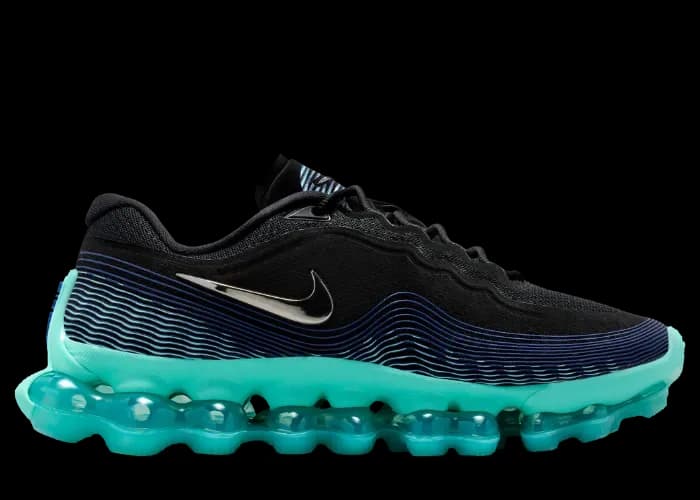 Nike Air Liquid Max Black Aurora Green release photo 1