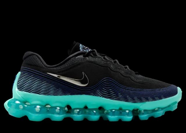 Nike Air Liquid Max Black Aurora Green Nike release photo