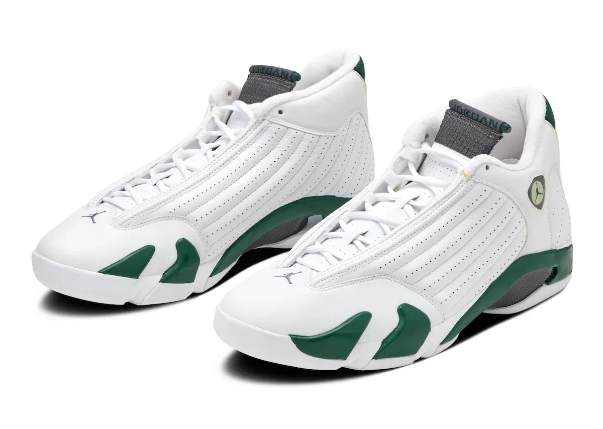 Air Jordan 14 “Forest Green” release photo 2