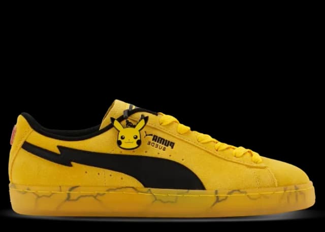 Puma Suede Pokémon Pikachu Puma release photo