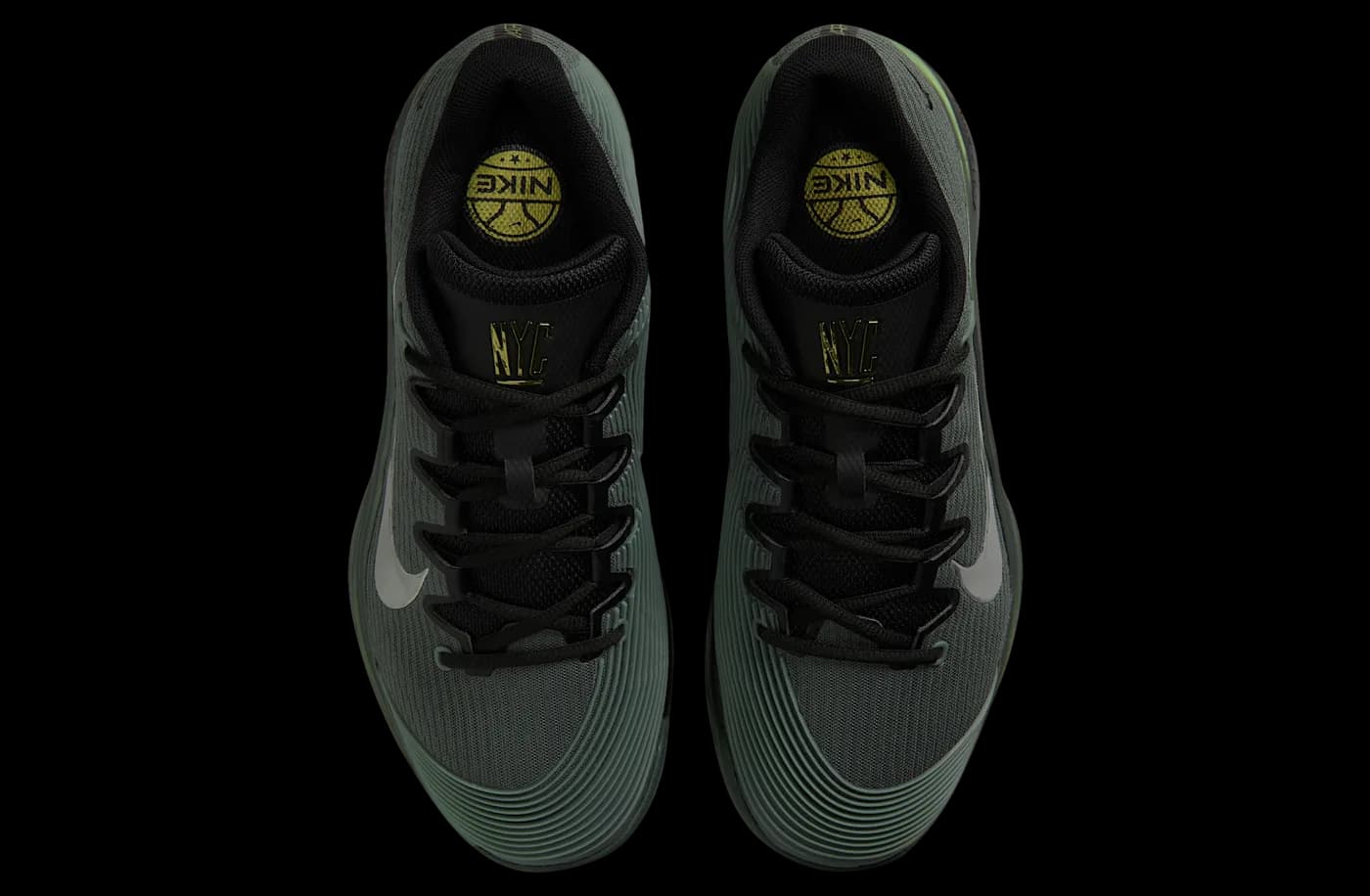 Nike Vapor 12 Prm Camo Green / Metallic Gold (Hard Court) release photo 4