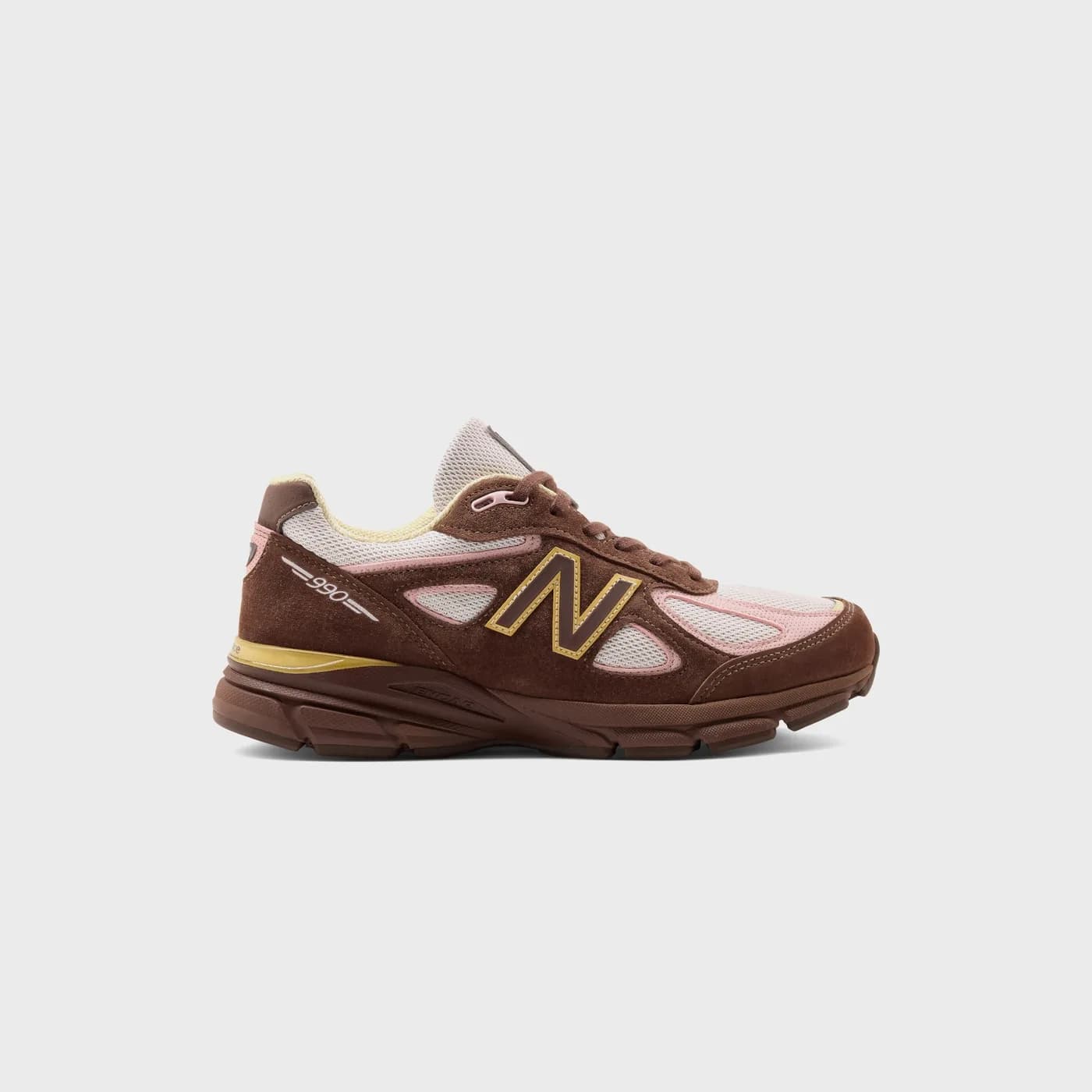 New Balance Made in USA 990v4 - Pumpernickel / Pink Chalk / Alabaster New Balance release photo