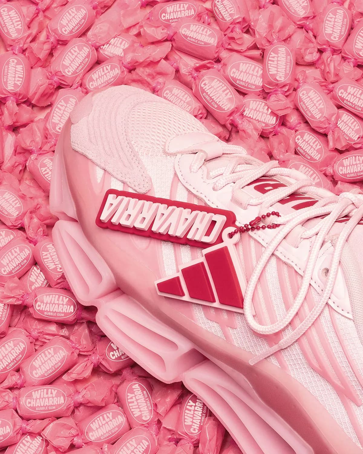 Willy Chavarria x adidas Megaride AG “Pink” release photo 3