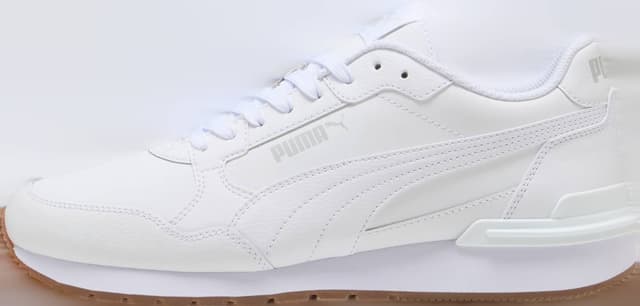 Puma ST Runner v4 Leather White / Glacial Gray Puma release photo