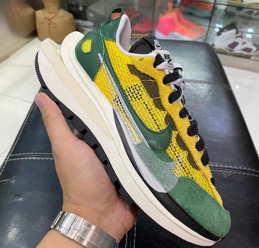 Sacai x Nike VaporWaffle “Tour Yellow” release photo 21