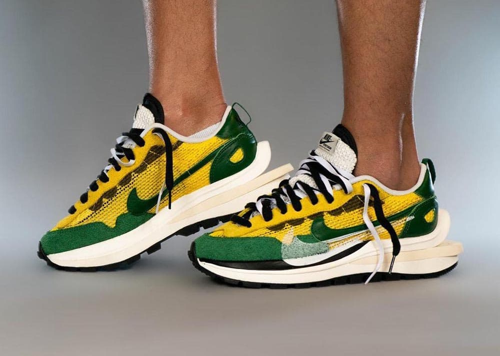 Sacai x Nike VaporWaffle “Tour Yellow” release photo 13