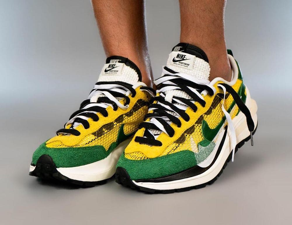 Sacai x Nike VaporWaffle “Tour Yellow” release photo 14