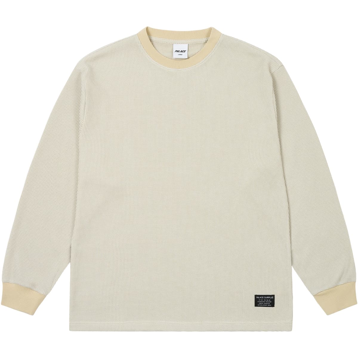 2-tone Waffle Longsleeve Stoney Grey release photo 1