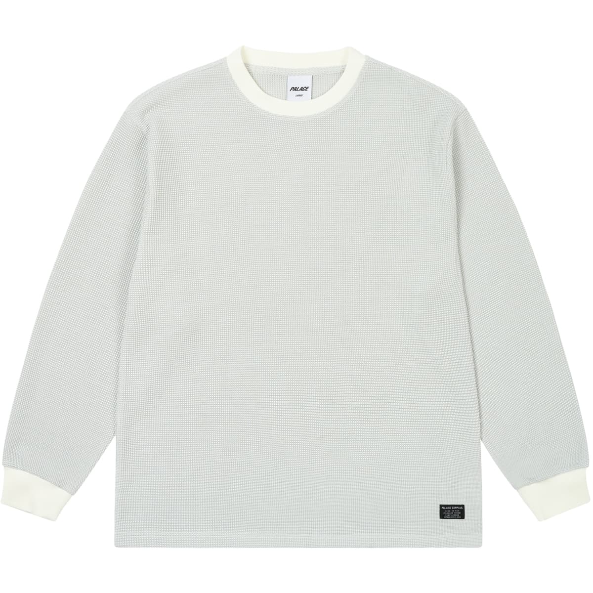 2-tone Waffle Longsleeve White release photo 1