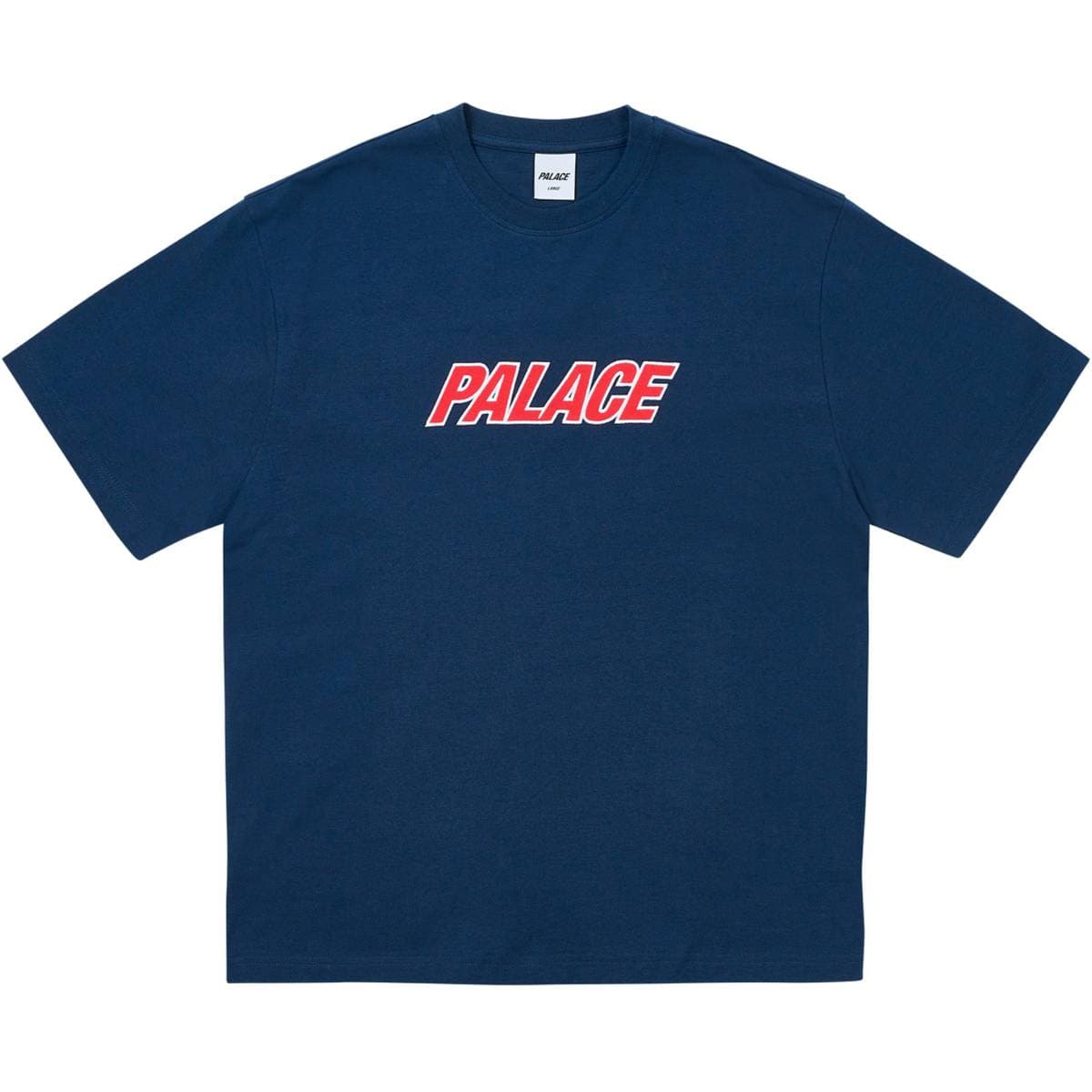 Heavy Font T-shirt Navy release photo 1