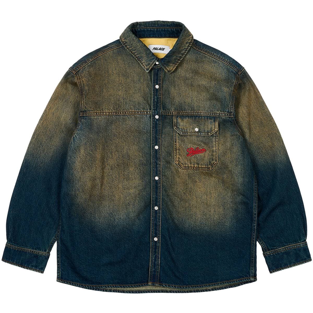 Scripty Denim Shirt Sand Wash Indigo release photo 1