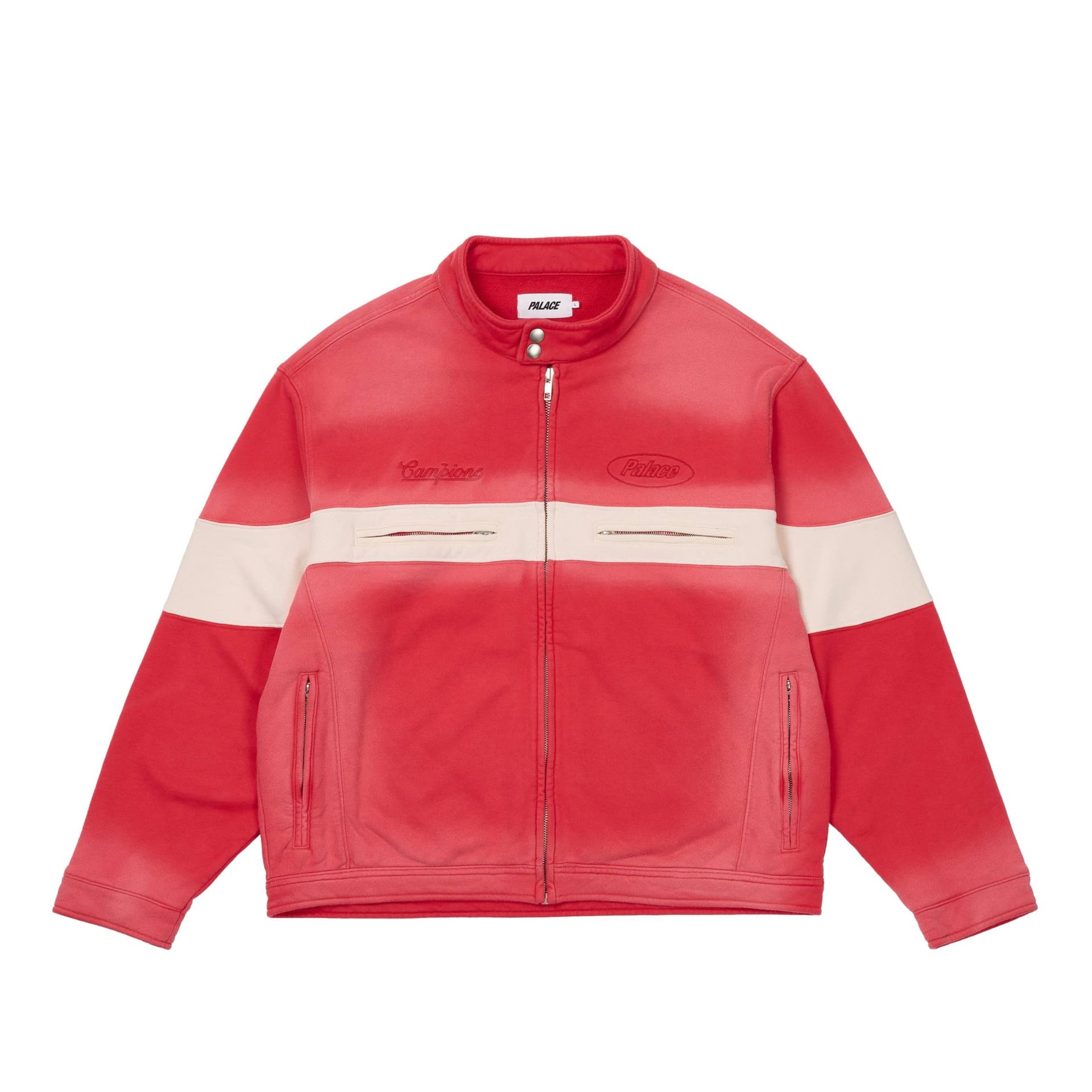 Washed Moto Jacket Truest Red release photo 1