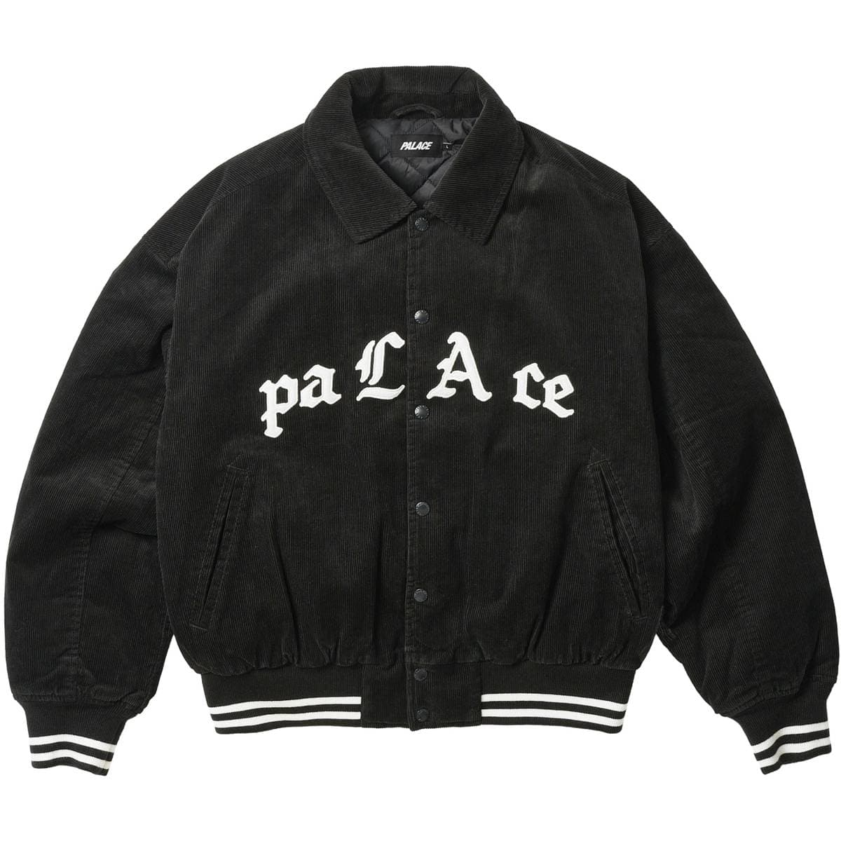Palace Love Varsity Jacket Black release photo 1