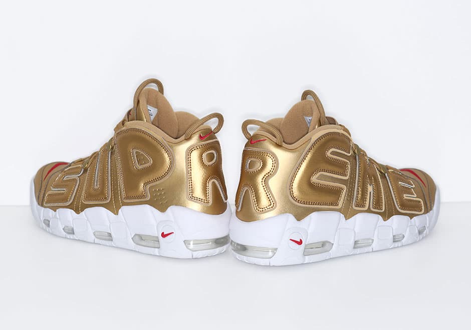 Supreme x Nike Air More Uptempo release photo 2